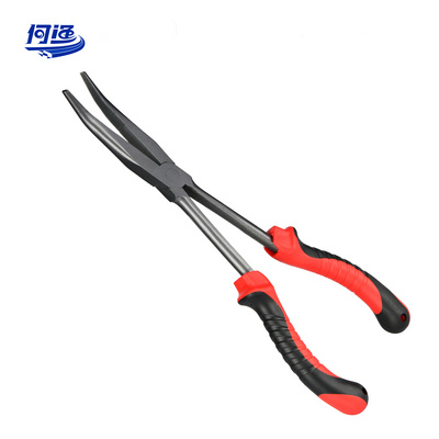 Fishing Tools Split Ring Stainless Steel 11" Long Reach Hook Remover Pliers For Freshwater Saltwater F05 Fish Accessories