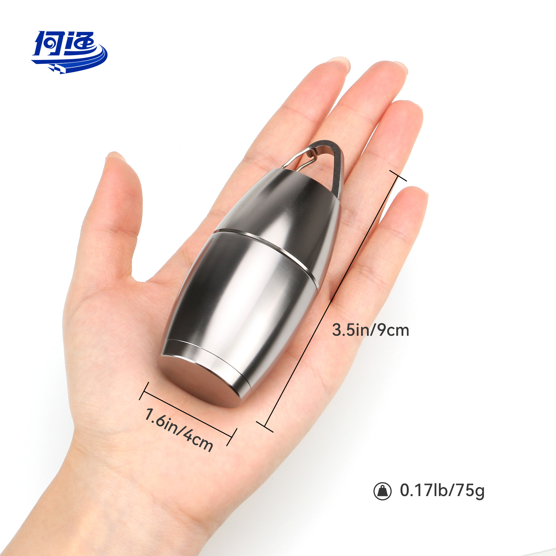 Portable Pocket Storage Ashtray Aluminum Alloy Mini Size Magnetic Suction Cover For Cigarettes Outside Fishing Hooks Line Bait