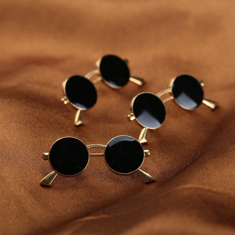 Go Party Wholesale Metal Alloy Sunglasses Brooch Women Small Glasses Sunglasses Brooches Pin Scarf Pin Clothing Accessories