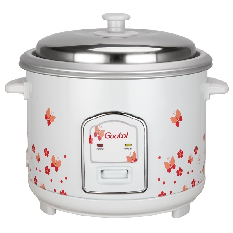 free 3L Top Quality double pots Rice Cooker Electric ss pot Rice Cooker Guangdong Manufacture