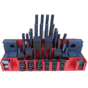 Hardening  quality milling machine clamping set M8 58pcs mill clamp kit vice,clamping tool A3 material  heat deal