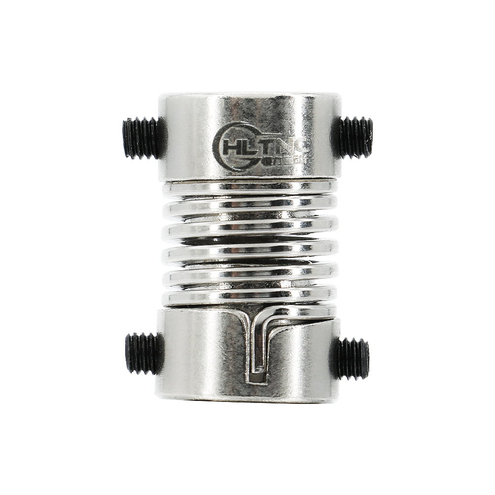 High quality LP spring coupling D16L25 top thread type flexible shaft rotary encoder coupling