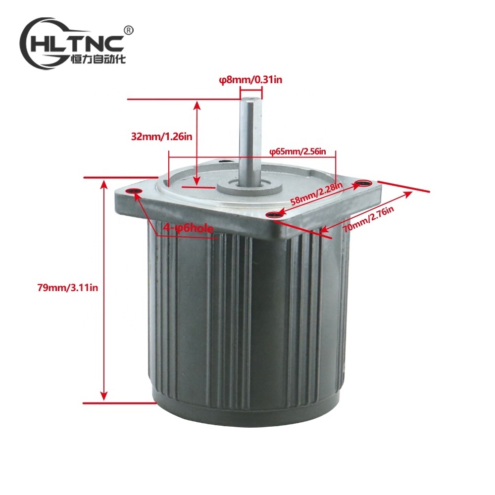 HLTNC 15W micro AC gear motor - 110V/220V/380V for induction motors asynchronous motor used in Transport tape, packaging