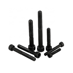 Plain Carbon Steel 12.9 Strength M4 Inner Hexagon Bolt Hexagonal Socket Head Bolt Hexagon Socket Bolt