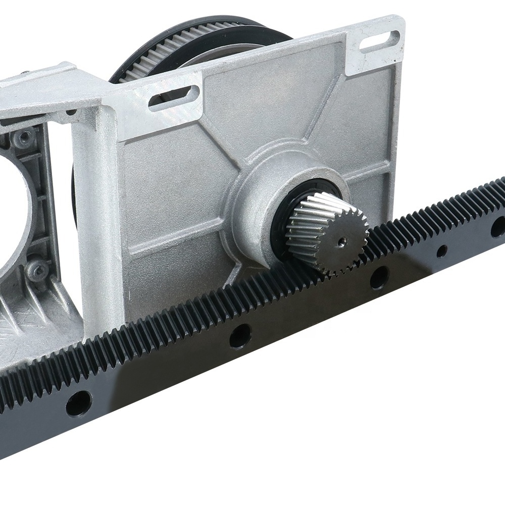 HLTNC Straight OR helical tooth gear rack with Mounting holes 1M/1.25M/1.5M/2M/2.5M/3M /4M/5M/6M/8M Length customization