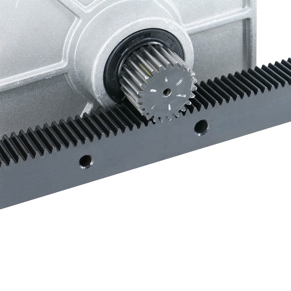 HLTNC Straight OR helical tooth gear rack with Mounting holes 1M/1.25M/1.5M/2M/2.5M/3M /4M/5M/6M/8M Length customization