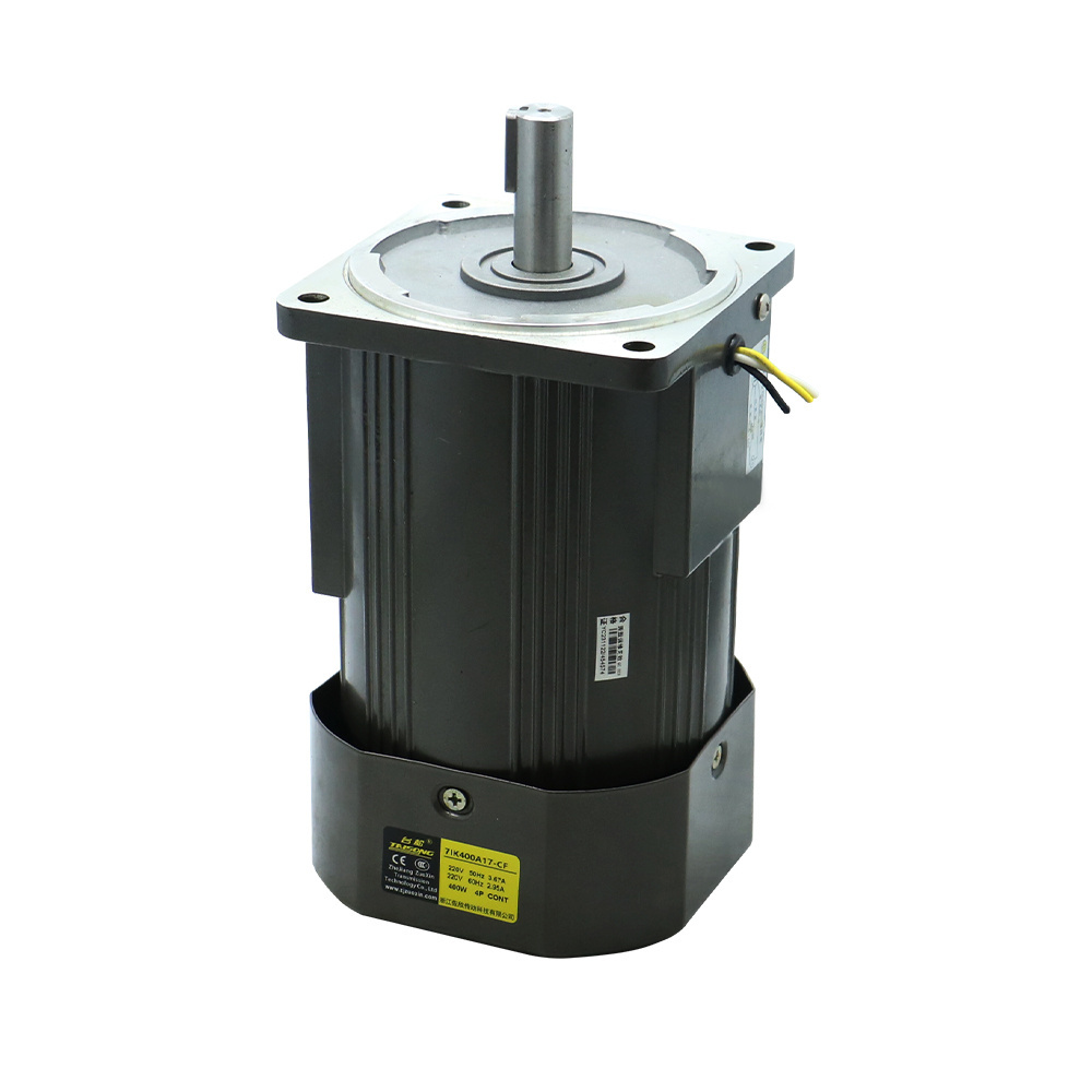 110V 220V 380V 1400 RPM Electric Constant Speed Type Single Phase Induction Motor 400W Micro AC Geared Motor