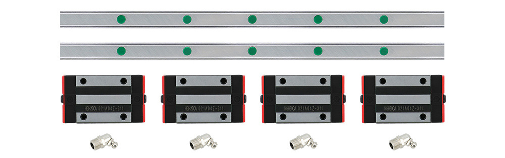 High accuracy HGR35 rail manufacturers GUID CNC linear guide rail cnc ...