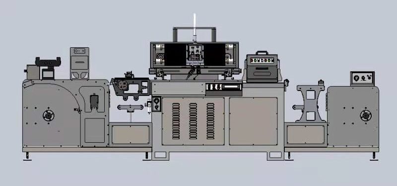 SY-320 one color automatic UV silk screen printing machine