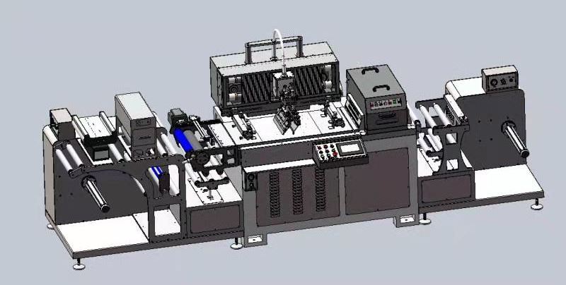 SY-320 one color automatic UV silk screen printing machine