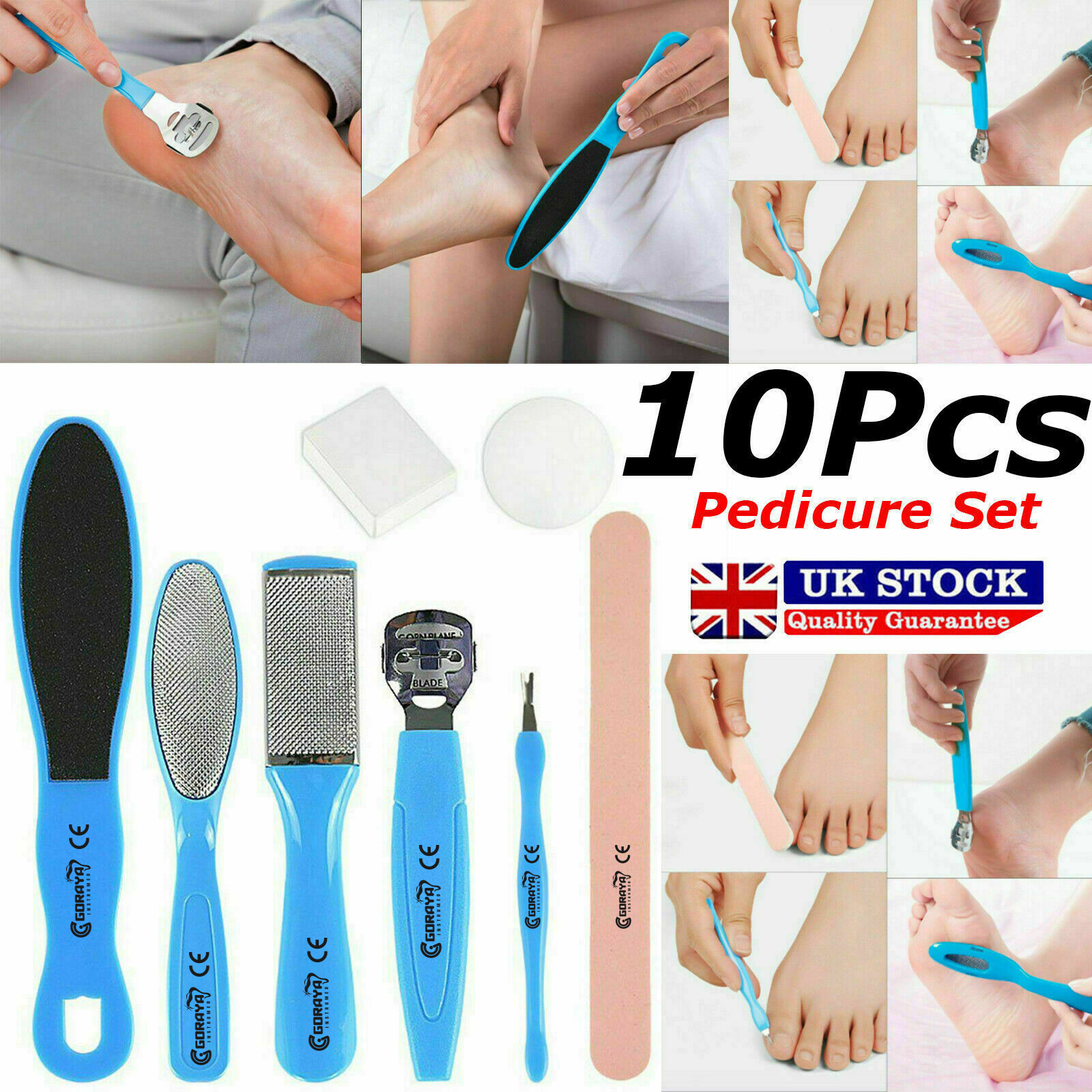 HOT SALE GORAYA GERMAN CALLUS REMOVER Dead Skin CORN Cutter Shaver Pedicure FOOT TOOL CE ISO APPROVED