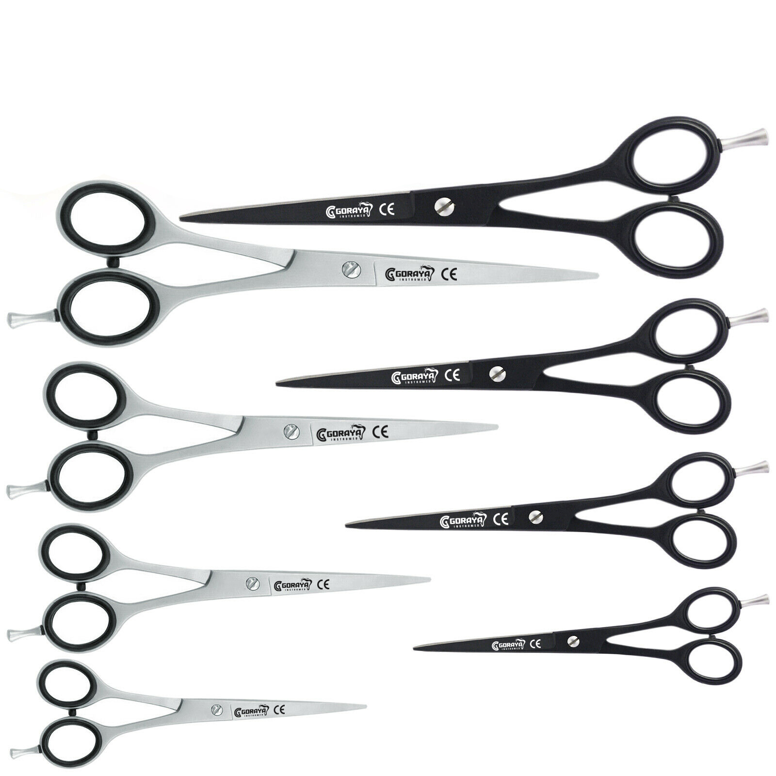 HOT SALE GORAYA GERMAN Hair Cutting Thinning Scissors Professional Salon Hairdressing Set CE ISO APPROVED