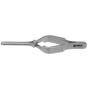 HOT SALE GORAYA GERMAN Bulldog Clamp - Straight, DeBakey Atraumatic jaws, Stainless Steel, 3.375'' (8.5cm) CE ISO