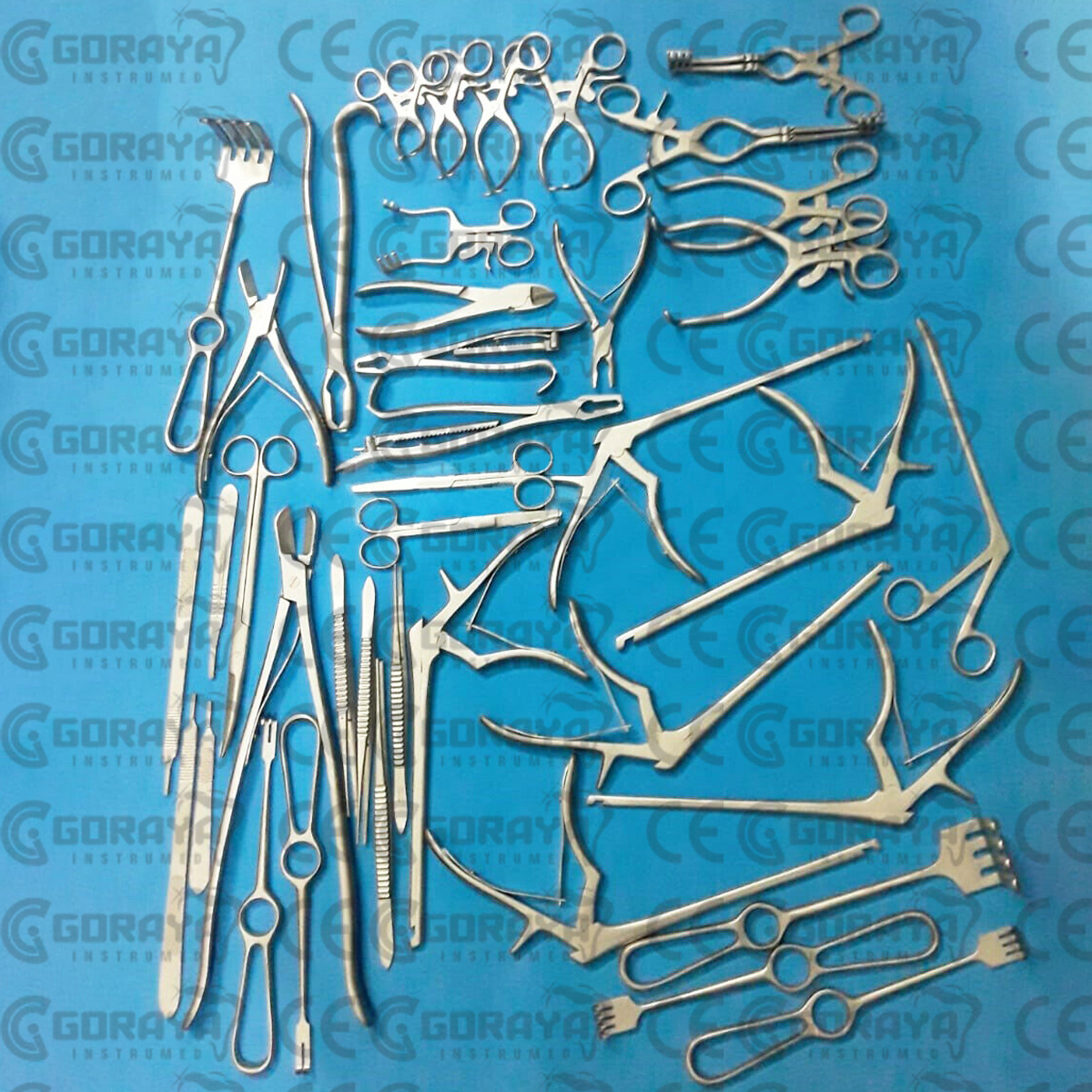 HOT SALE GORAYA GERMAN Codman Orthopedic Surgical Instruments 40 PCS Set High Quality CE ISO APPROVED