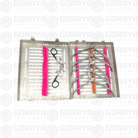 HOT SALE GORAYA GERMAN Clear Aligner Adjustment Kit, Ortho Clear Aligner Pliers Set ISO CE APPROVED