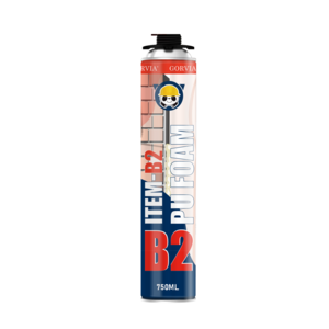 GORVIA 500ml B2 Muti use Fireproof Gap Filler Polyurethane Foam PU Foam