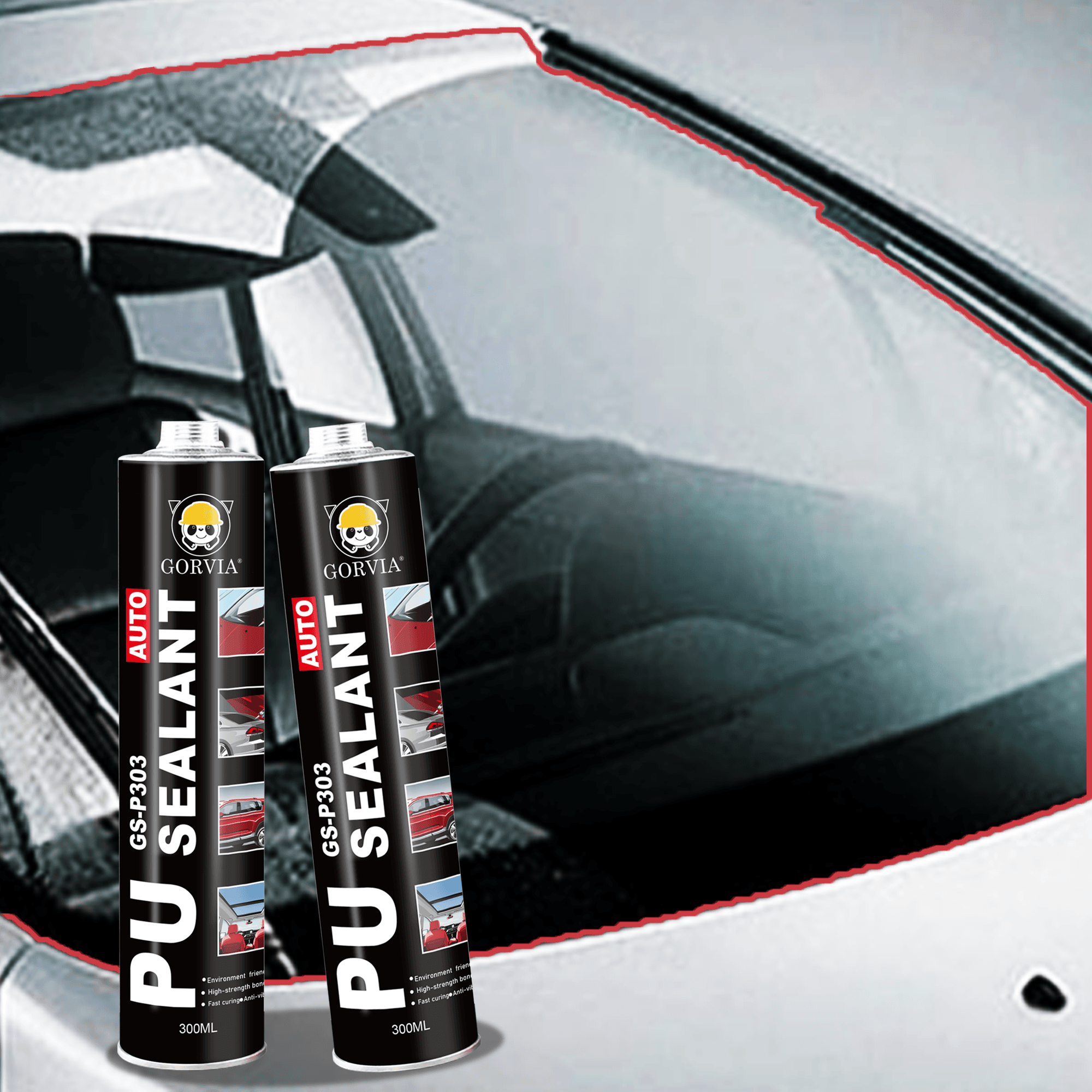 GORVIA High Strength Auto Windshield Polyurethane Sealant PU sealant For Car