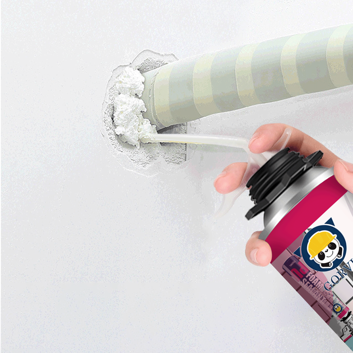 GORVIA 750ML High quality Low Expansion Polyurethane Spray Foam PU FOAM