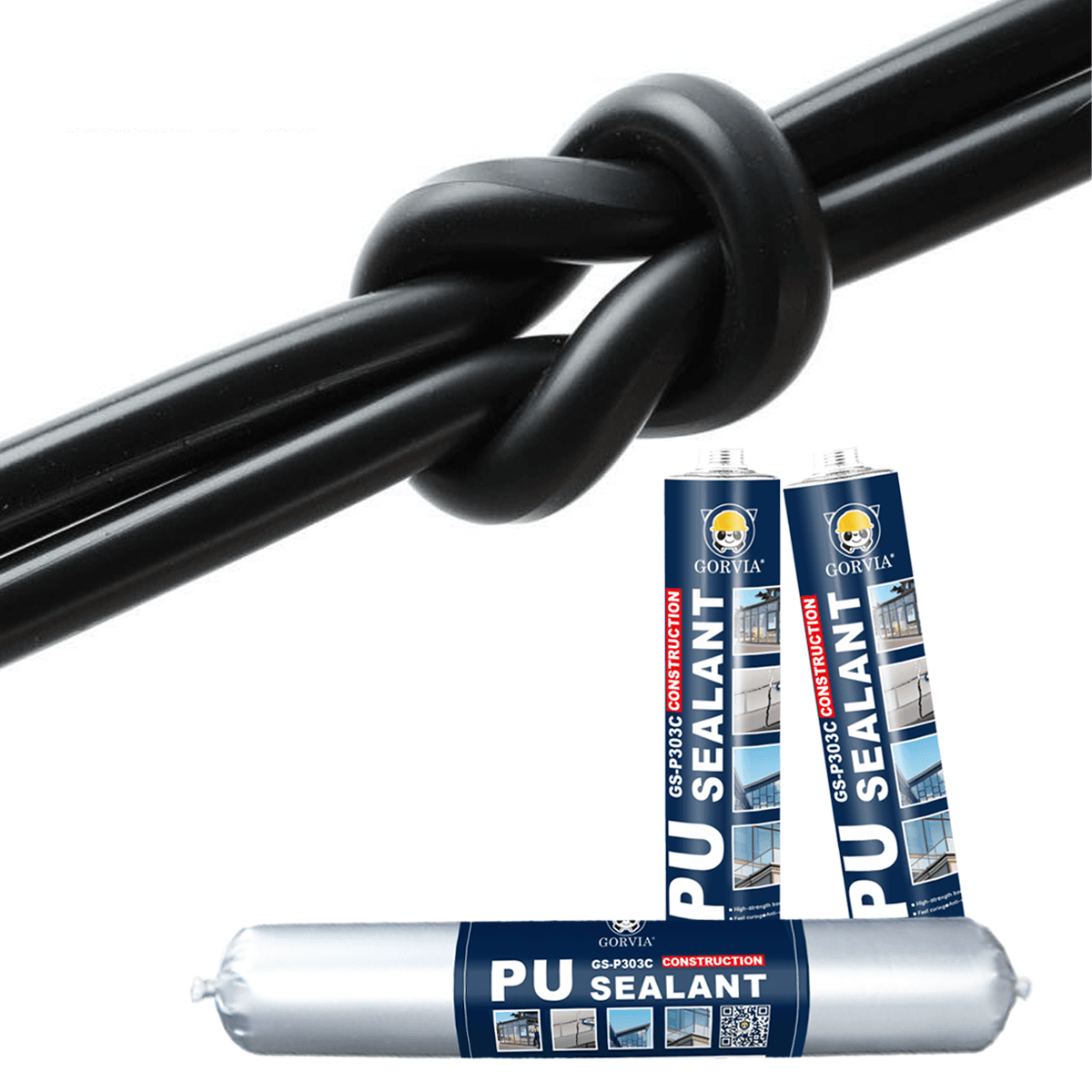 One-component Waterproof Construction Polyurethane Sealant Windshield PU sealant