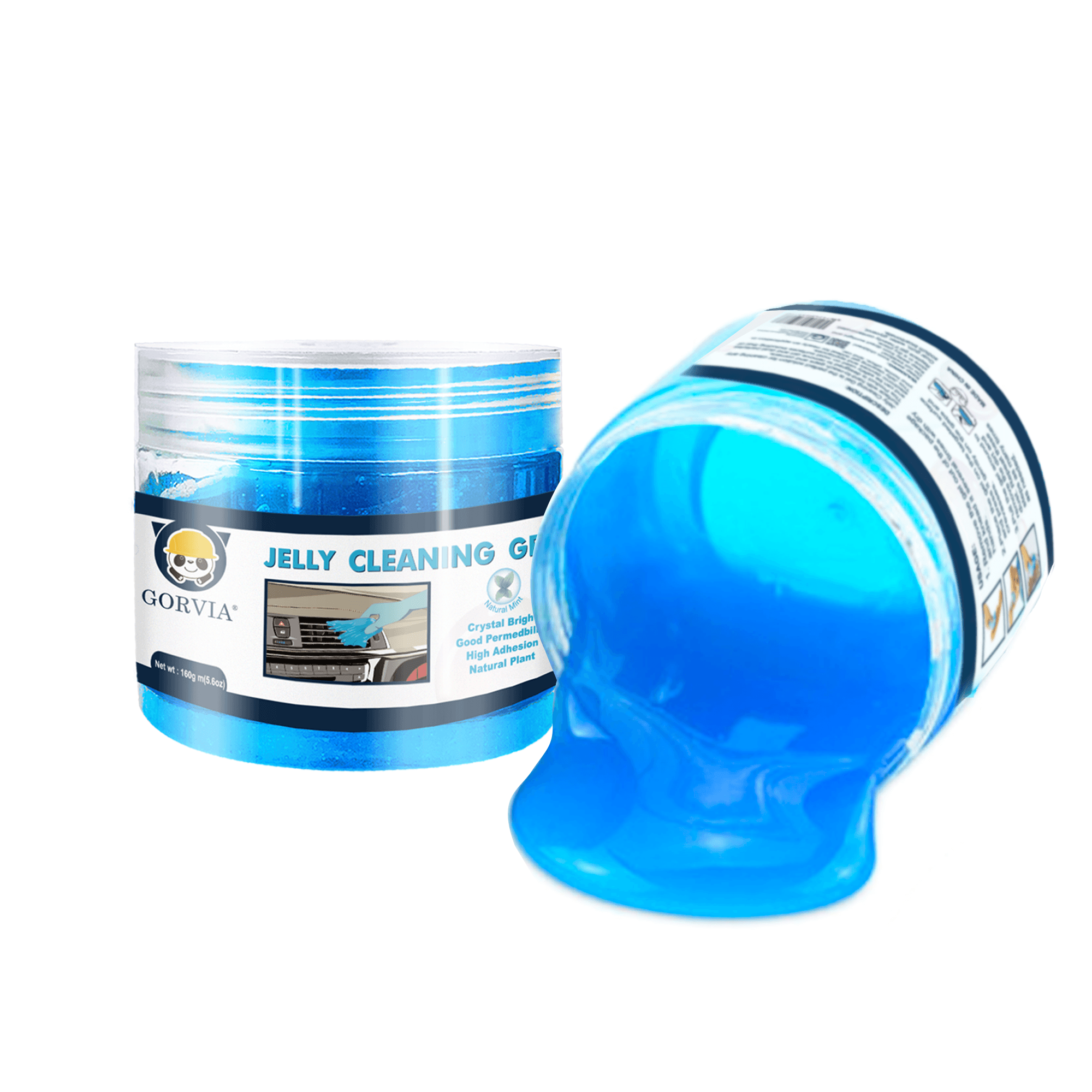 GORVIA Super Cleaning Glue Gel Jelly Slime Mud for Car Computer Jelly Cleaning Gel