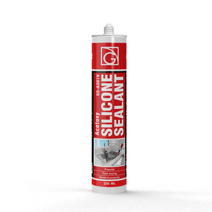 Waterproof Caulk Sealant Multipurpose 300ml Acetic Silicone Sealant For Bathroom