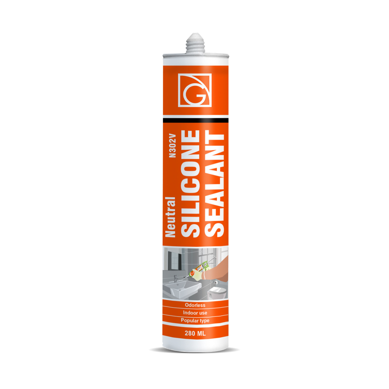 Factory Wholesale Price 300ml 600ml Transparent Black White Grey Adhesives Neutral Silicone Sealant