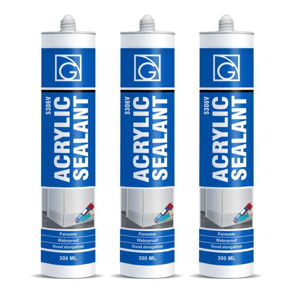 customized high performance flexible grouting colors tile gap filler silicone acrylic sealant