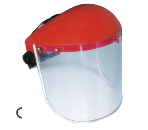 CE Standard Certified Quality Industrial Safety Face Shield with PC Visor Full Protection