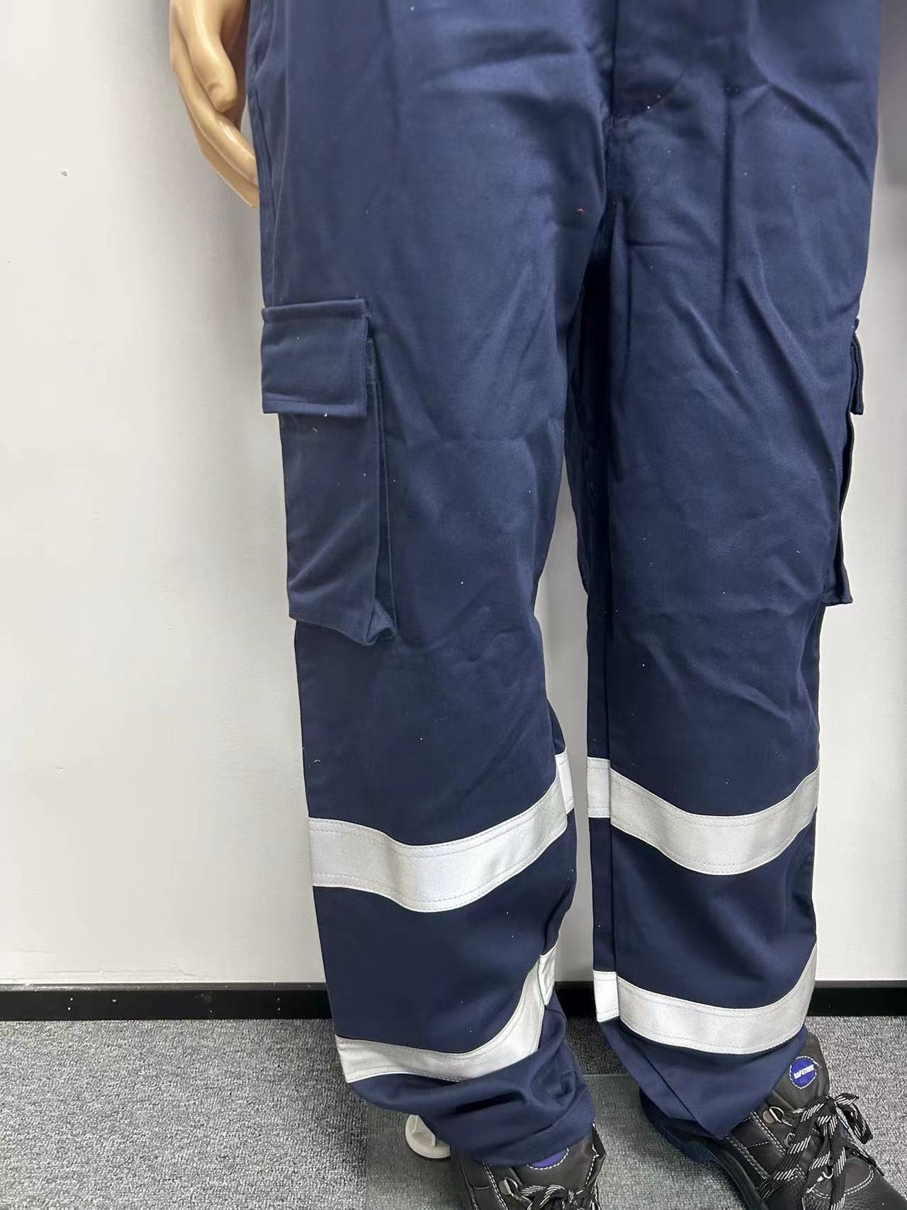 CE Certified High Quality Welder Work Suit Fire Resistant Strong Stitched Safety Suits