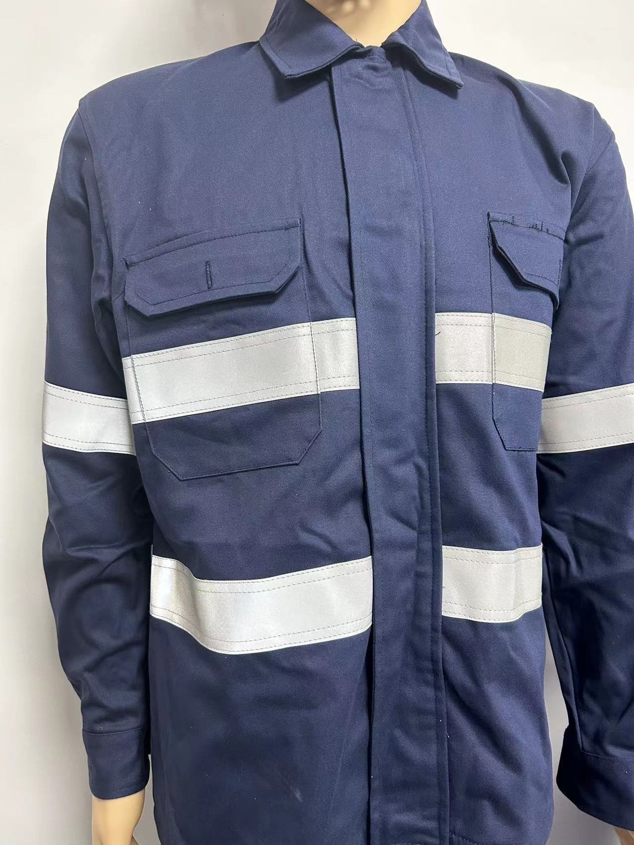 CE Certified High Quality Welder Work Suit Fire Resistant Strong Stitched Safety Suits