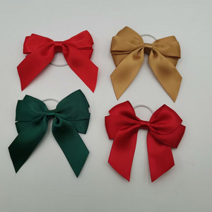 Gordon Ribbons 7CM wholesale Custom Design Satin Ribbon Bow for Wine Perfume Bottle Neck Bows Decoration