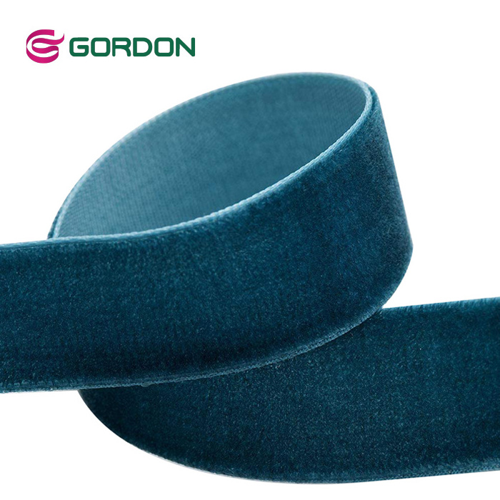 velvet ribbon high quality none elastic ribbon 25mm