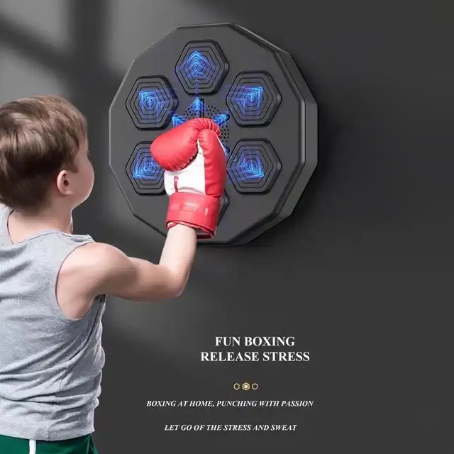 GORDON  Electronic Smart Focus Agility Training Digital Boxing For Children And adults Wall Target Smart Music Boxing Machine