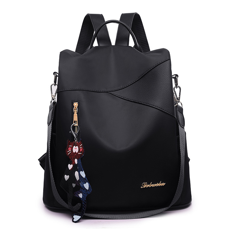 Fashion Multifunctional Sequin Unisex School Bags Nylon Waterproof Outdoor Sports Backpack For Women