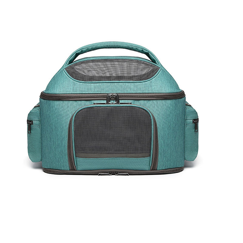 Airline approved small crossbody cat dog carrier travel bag breathable pet carrier bag portable travel cat carrier