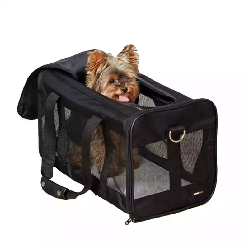 Carriers Soft Pet Carrier for Small Dog Durable Travel Bag Medium Big Cats Puppy 15 Pounds Softside Cat Carrier