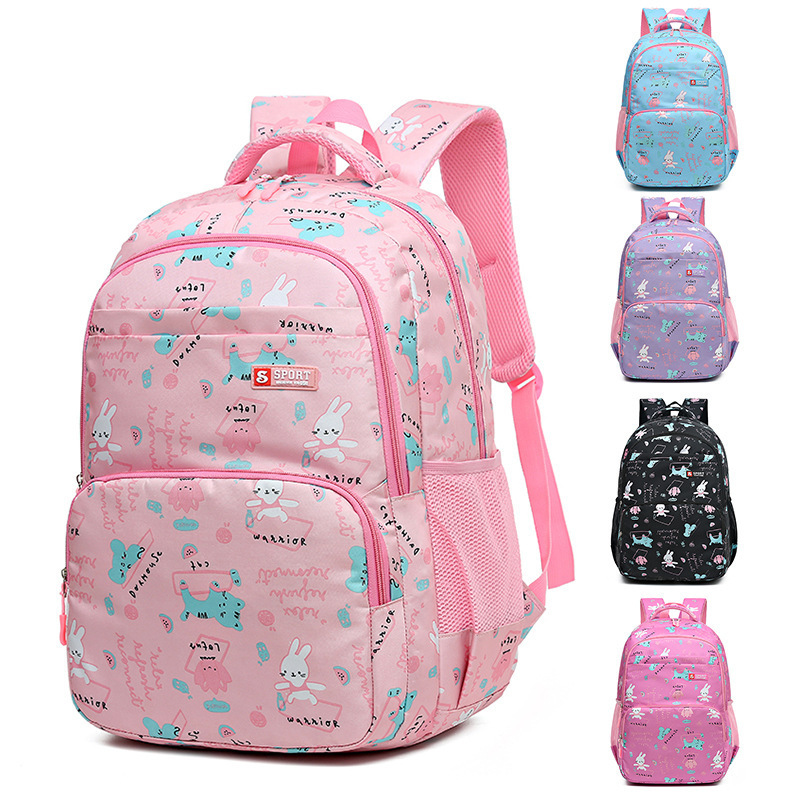 Kids Toddler Backpack for Girls Boys Rabbit Backpack for Preschool Kindergarten School Large Capacity Waterproof College Bags