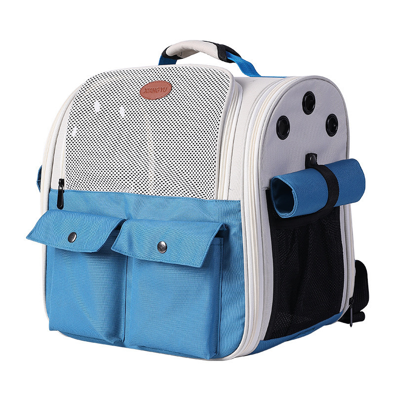 Cat Backpack Carrier Small and Medium Dogs and Cats Bags Expandable Pet Carrier Backpack Airline Approved