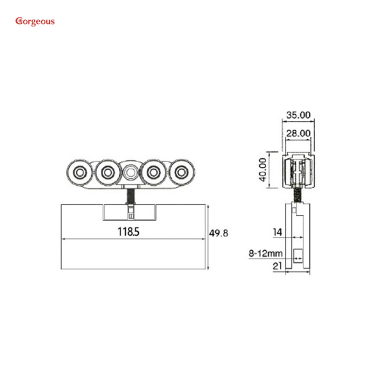 gorgeous slide glass door wheel system sliding door track  fittings glass roller sliding door hardware