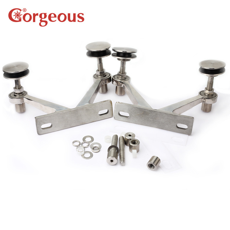 stainless steel curtain wall system glass connector bracket hardware spider glass accessories fitting clamp glass spider