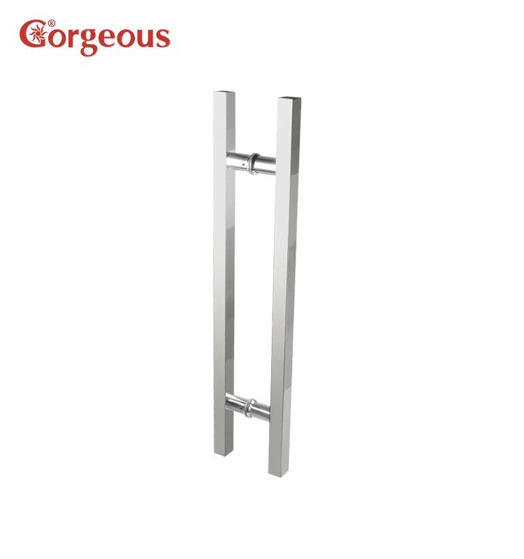 gorgeous glass handle bathroom shower door handle stainless steel pull glass door handle