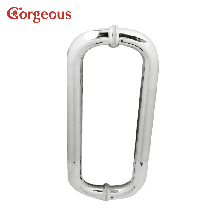 gorgeous glass handle bathroom shower door handle stainless steel pull glass door handle