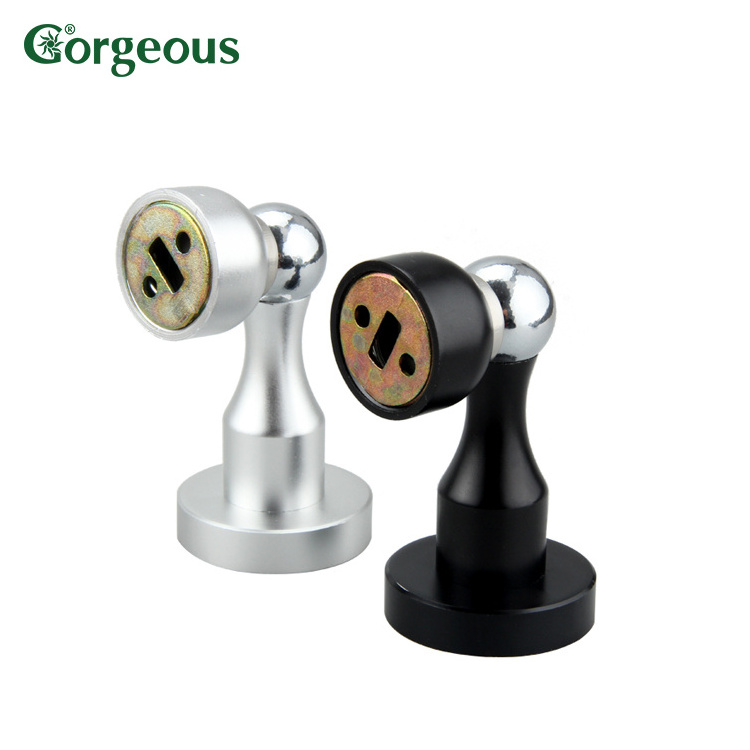 Factory Price Aluminum Hardware Accessories Magnetic Wall Door Stopper hardware products