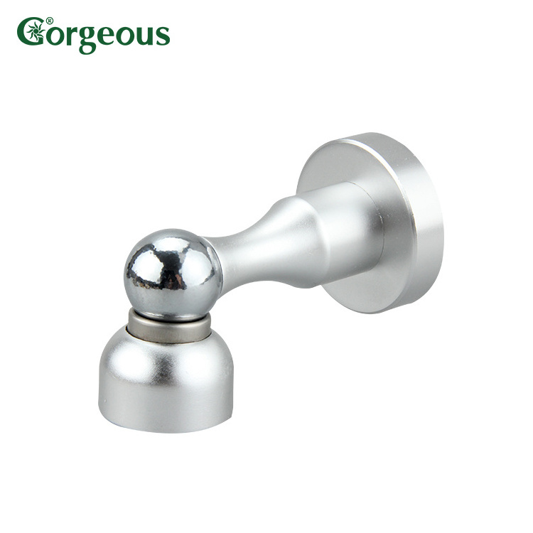 Factory Price Aluminum Hardware Accessories Magnetic Wall Door Stopper hardware products