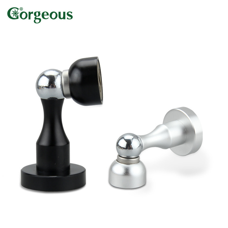 Factory Price Aluminum Hardware Accessories Magnetic Wall Door Stopper hardware products