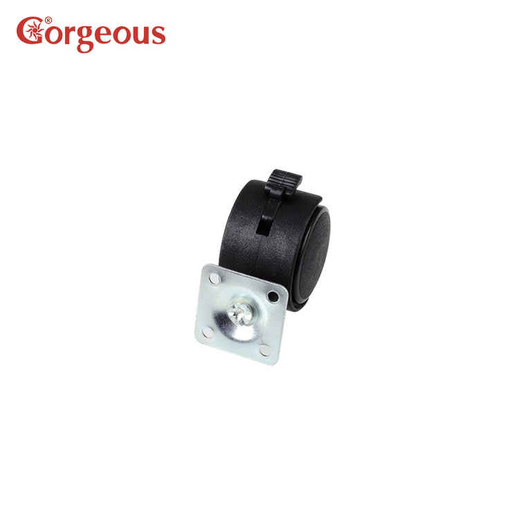 K803 office caster wheel for furniture nylon roller wheel