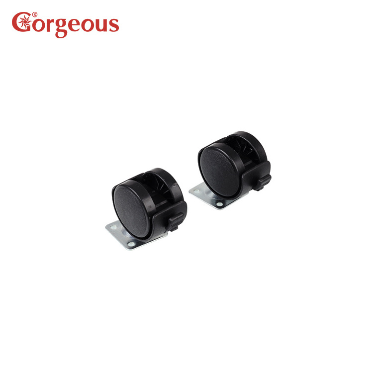 K803 office caster wheel for furniture nylon roller wheel