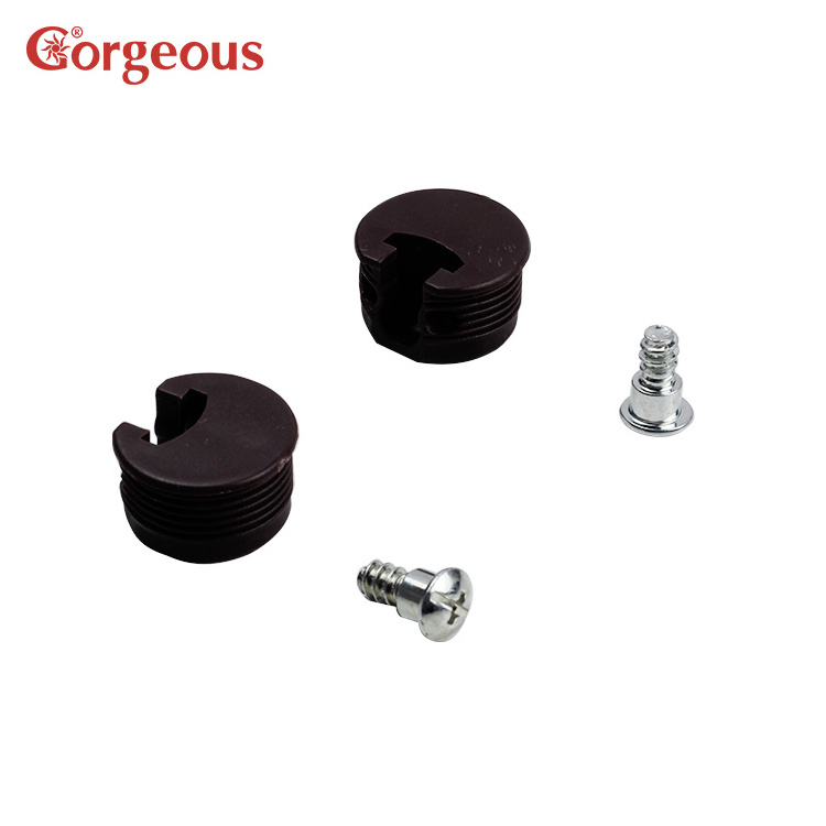 Gorgeous 2 in 1 cabinet fasteners connectors furniture connecting cam fittings