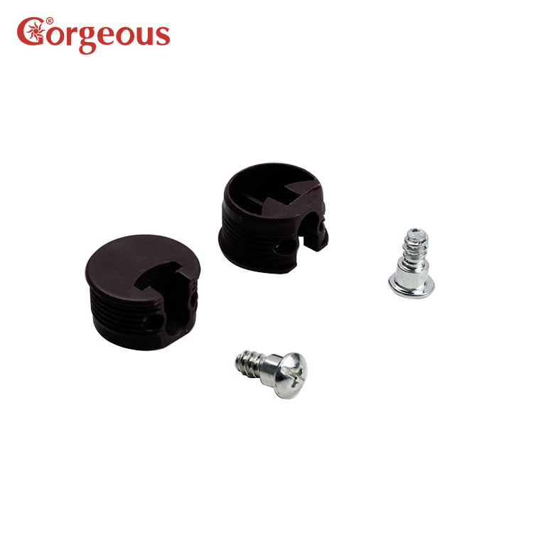 Gorgeous 2 in 1 cabinet fasteners connectors furniture connecting cam fittings