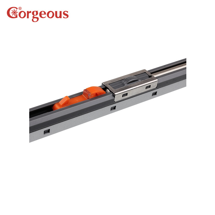 Sliding wooden Door Damper gate sliding door roller wheels solf closing sliding door system hardware